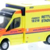 RIETZE 76195 Mercedes-Benz Sprinter RTW 2018 WAS Design Ambulanz Stadler Blaulichtmodell 1:87