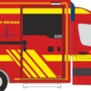 RIETZE 76121 Mercedes-Benz Sprinter RTW WAS 2018 Berufsfeuerwehr Weimar Blaulichtmodell 1:87
