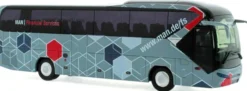RIETZE 73812 Neoplan Tourliner 2015 Financial Services Werbemodell Busmodell 1:87