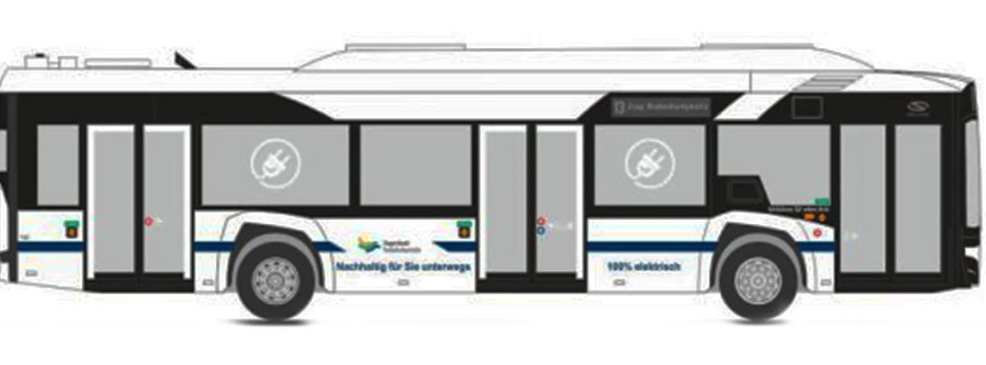 RIETZE 76811 Solaris Urbino 12 2019 electric Zugerland Verkehrsbetriebe Busmodell 1:87