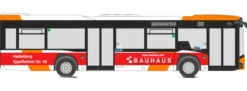 RIETZE 73052 Solaris Urbino 12 V-Bus Lampertheim 2014 Busmodell 1:87