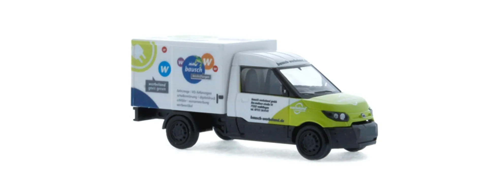 RIETZE 33024 Streetscooter Work Bausch Werbeland Waiblingen Modellauto 1:87