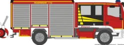 RIETZE 72989 Varus HLF 13t Schlingmann Vorführdesign Feuerwehr | Blaulichtmodell 1:87