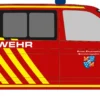 RIETZE 53931 Volkswagen T6.1 FW Berchtesgaden | Blaulichtmodell 1:87