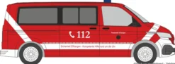 RIETZE 53935 VW Bus T6.1 Feuerwehr Erlangen | Blaulichtmodell 1:87