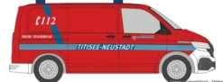 RIETZE 53929 VW Bus T6.1 Feuerwehr Titisee - Neustadt | Blaulichtmodell 1:87
