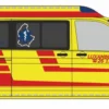 RIETZE 53775 VW Bus T6 Luxambulance LU | Blaulichtmodell 1:87