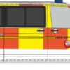 RIETZE 53968 VW Bus T6.1 Schnelleinsatzgruppe-Rettung Kreis Stormarn | Blaulichtmodell 1:87