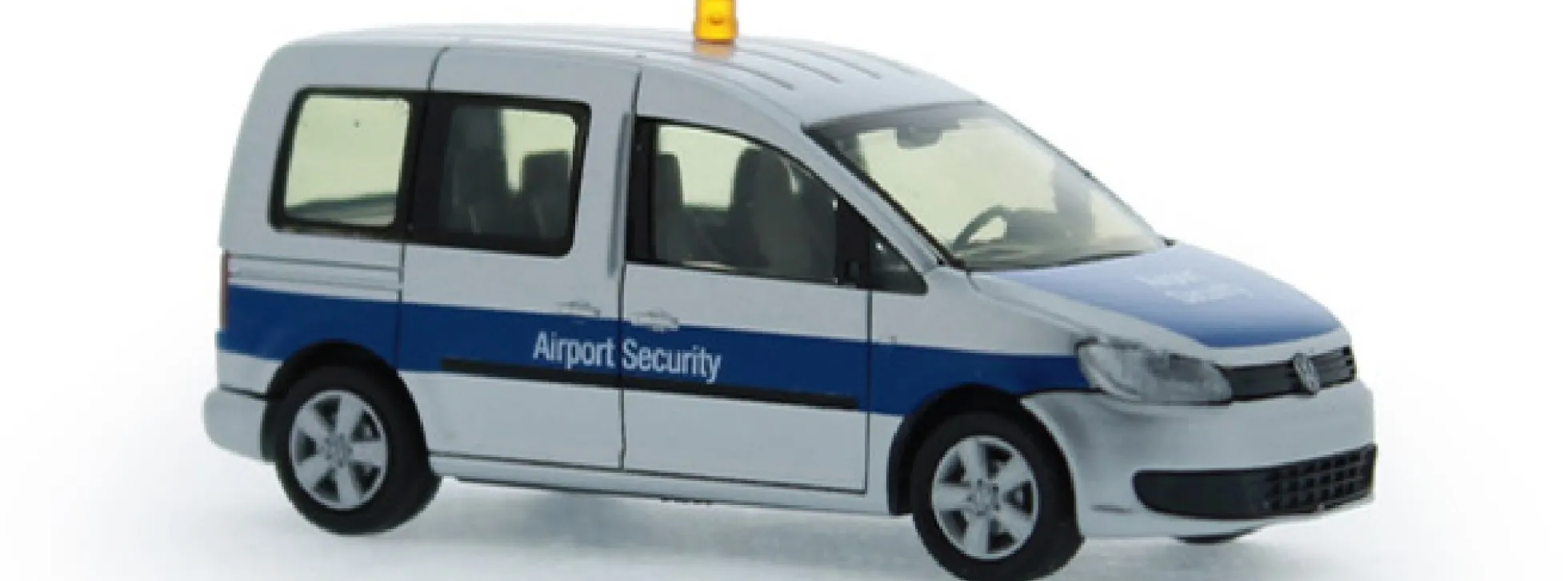 RIETZE 52915 VW Caddy 2011 Airport Security Düsseldorf Automodell 1:87