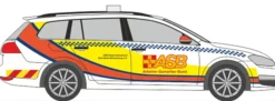 RIETZE 53330 VW Golf 7 Variant First Responder ASB Boizenburg Blaulichtmodell 1:87