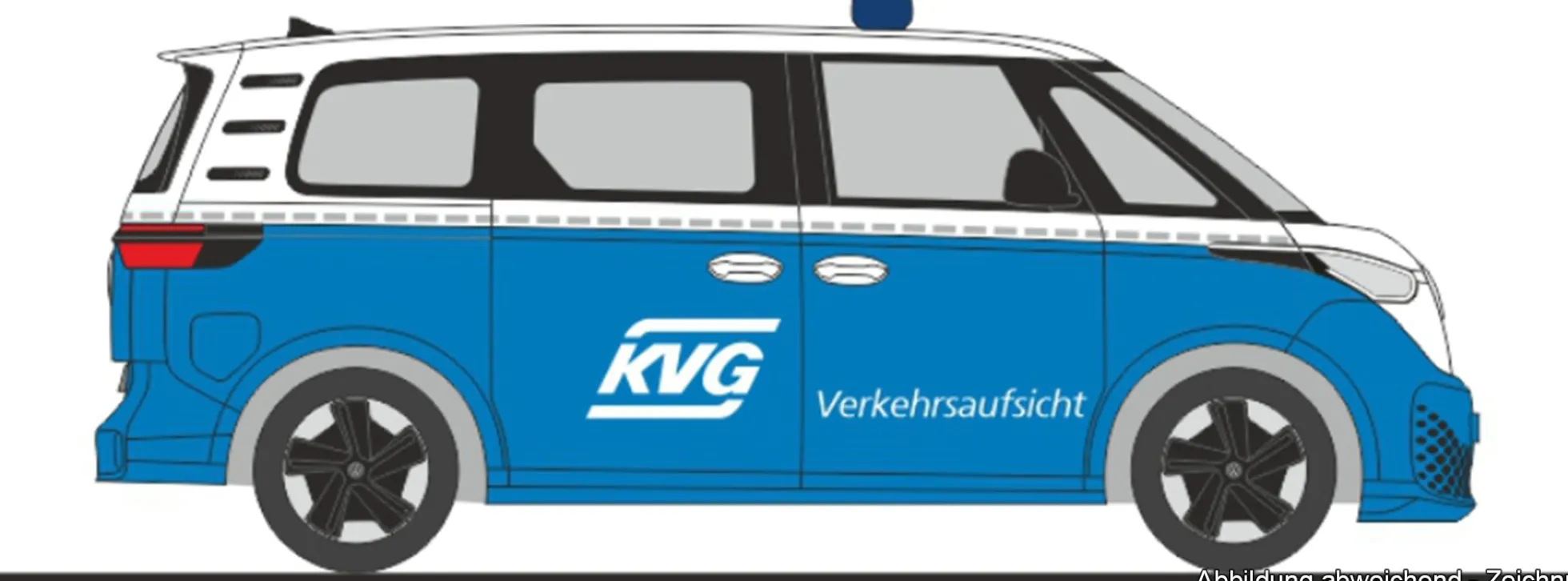 RIETZE 32116 VW ID.Buzz Verkehrsaufsicht KVG Kassel | Blaulichtmodell 1:87