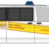 RIETZE 53794 VW T6 Bus ASB Northeim Osterode Blaulichtmodell 1:87
