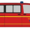 RIETZE 53876 VW T6.1 Bus Feuerwehr Biberach Blaulichtmodell 1:87