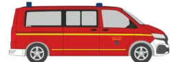 RIETZE 53876 VW T6.1 Bus Feuerwehr Biberach Blaulichtmodell 1:87