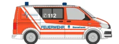 RIETZE 53835 VW T6 Bus Feuerwehr Bremerhaven Blaulichtmodell 1:87