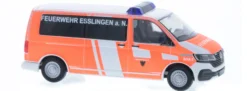 RIETZE 53894 VW T6.1 Bus Feuerwehr Esslingen Neckar Blaulichtmodell 1:87