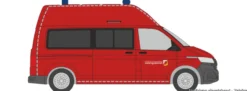 RIETZE 53965 VW T6.1 Bus Feuerwehr Greifswald Gefahrguteinheit Nord Blaulichtmodell 1:87