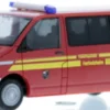 RIETZE 53721 VW T6.1 Bus Feuerwehr Herbolzheim Blaulichtmodell 1:87