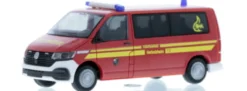 RIETZE 53721 VW T6.1 Bus Feuerwehr Herbolzheim Blaulichtmodell 1:87