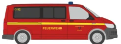 RIETZE 53758 VW T6 Bus Feuerwehr Lübeck Blaulichtmodell 1:87
