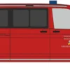 RIETZE 53860 VW T6.1 Bus Feuerwehr Nesselwang Blaulichtmodell 1:87