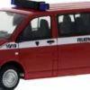 RIETZE 53646 VW T5 Bus 2010 Feuerwehr Reutlingen Blaulichtmodell 1:87