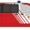 RIETZE 53861 VW T6 Bus Feuerwehr Sonthofen Blaulichtmodell 1:87