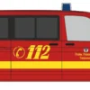 RIETZE 53798 VW T6 Bus Feuerwehr Tönisvorst Blaulichtmodell 1:87