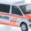 RIETZE 53771 VW T6 Bus Polizei Solothurn Schweiz Blaulichtmodell 1:87