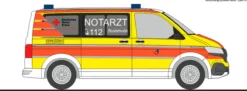 RIETZE 53841 VW T6.1 DRK Buxtehude | Blaulichtmodell 1:87