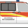 RIETZE 53961 VW T6.1 Einsatzleitung Rettungsdienst Saalfeld-Rudolstadt | Blaulichtmodell 1:87
