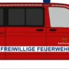 RIETZE 53974 VW T6.1 Feuerwehr Überlingen | Blaulichtmodell 1:87