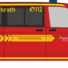 RIETZE 53975 VW T6.1 Feuerwehr Erkrath | Blaulichtmodell 1:87