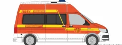RIETZE 53776 VW T6 Feuerwehr Paderborn | Blaulichtmodell 1:87