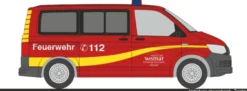 RIETZE 53755 VW T6 FW Hansestadt Wismar | Blaulichtmodell 1:87