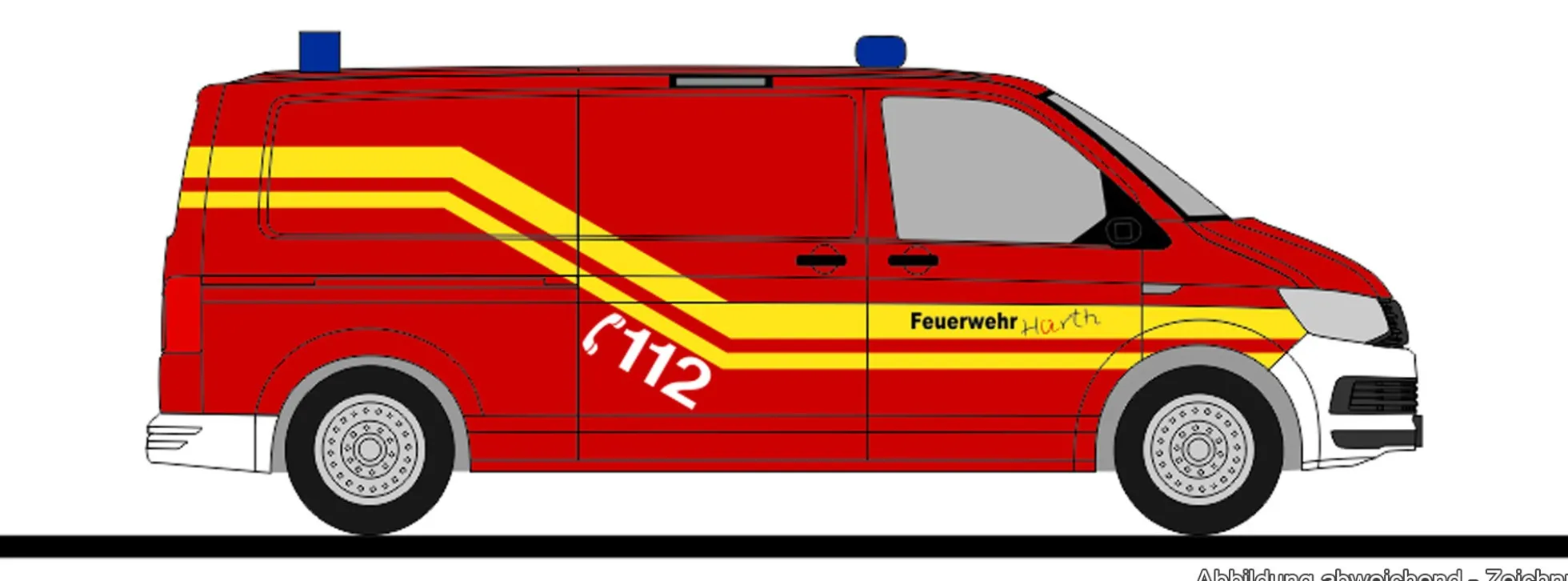 RIETZE 53770 VW T6 FW Hürth | Blaulichtmodell 1:87