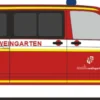 RIETZE 53757 VW T6 FW Weingarten | Blaulichtmodell 1:87