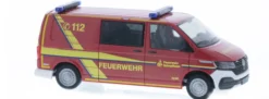 RIETZE 53896 VW T6.1 Halbbus Feuerwehr Schopfheim Miniaturmodell Spur H0