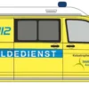 RIETZE 53842 VW T6 Halbbus Katastrophenschutz Städte Region Aachen Blaulichtmodell 1:87