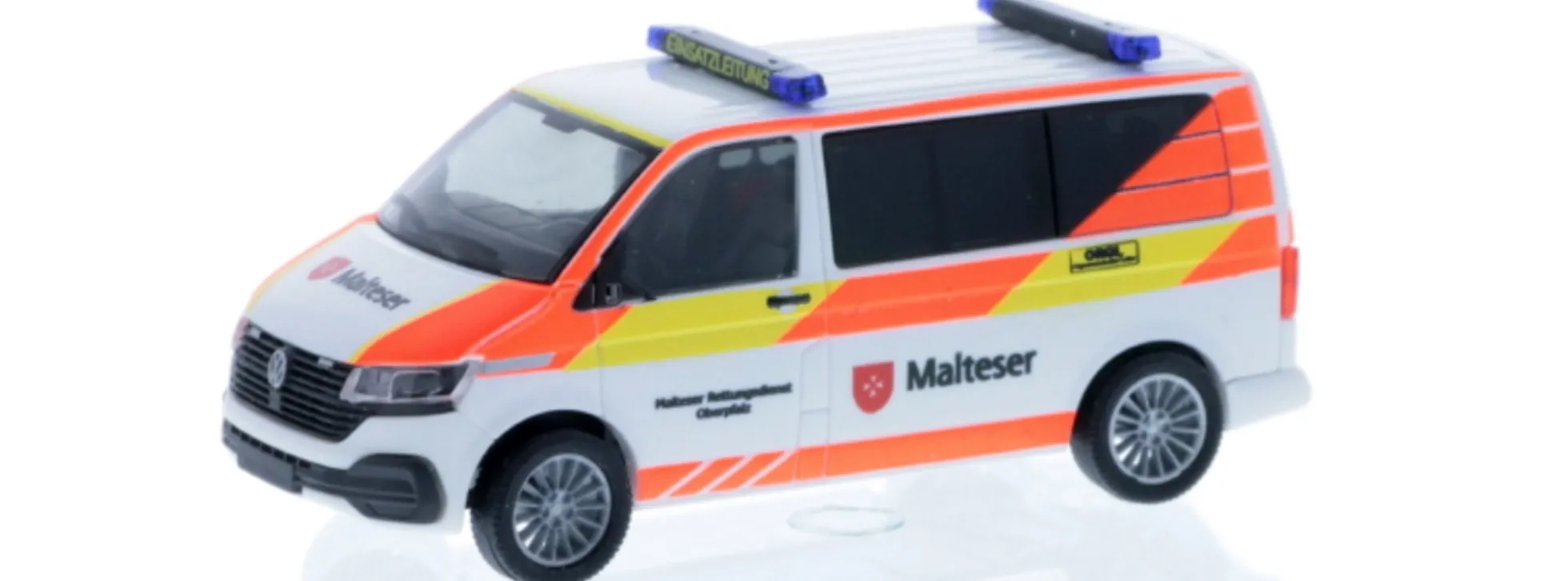 RIETZE 53862 VW T6.1 Malteser Regensburg | Blaulichtmodell 1:87