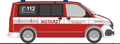 RIETZE 53963 VW T6.1 Notarzt BF Schwerin | Blaulichtmodell 1:87
