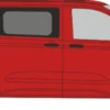 RIETZE 11711 VW Transporter KR T7 intensives rot | Modellauto 1:87