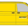 RIETZE 32060 VW T6 Transporter Die Post Schweiz Automodell 1:87