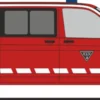 RIETZE 53969 VW T6.1 Werkfeuerwehr MAN Augsburg | Blaulichtmodell 1:87