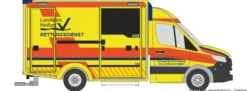 RIETZE 76089 WAS Design-RTW 1 Rettungsdienst Meißen | Blaulichtmodell 1:87