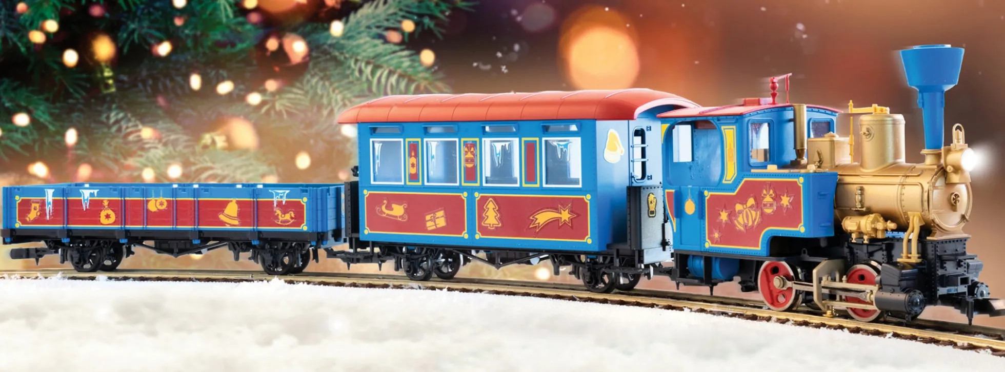 Roco 5100003 Analog Startset Weihnachtszug | DC analog | Spur 0e