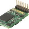 Roco 10887 Decoder 6-polig abgewinkelte Stifte (NEM 651) | Spur H0e + TT + N