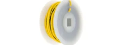 Roco 10634 Kabelrolle, gelb | 1-polig | 0,2 mm² | Länge 10 m