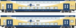 Roco 6220106 2-tlg. Set Doppelstockwagen Metronom | AC | Spur H0