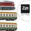 Roco 5110018 Z21 newGen Digital-Startset BR 132 + Personenzug DR | App Only | GEOLINE | Spur H0